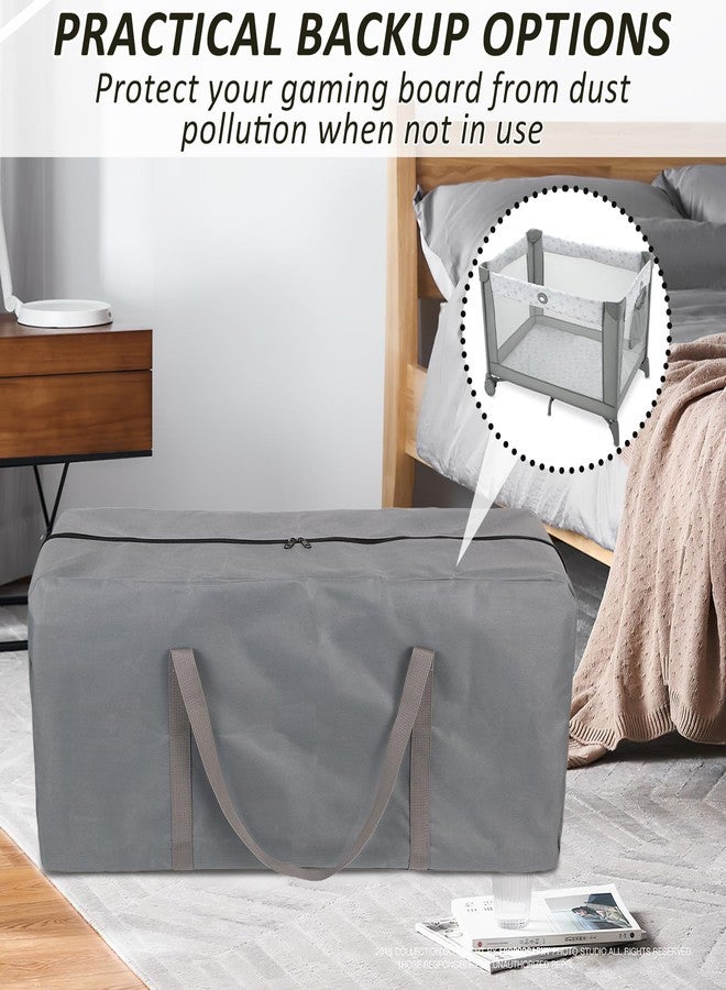 DANHMAO Carrying Bag Compatible with Graco Pack n Play,Waterproof Lightweight Playard Storage Duffle Bags for Graco Pack n Play for Travel and Storage（Grey） - Image 3